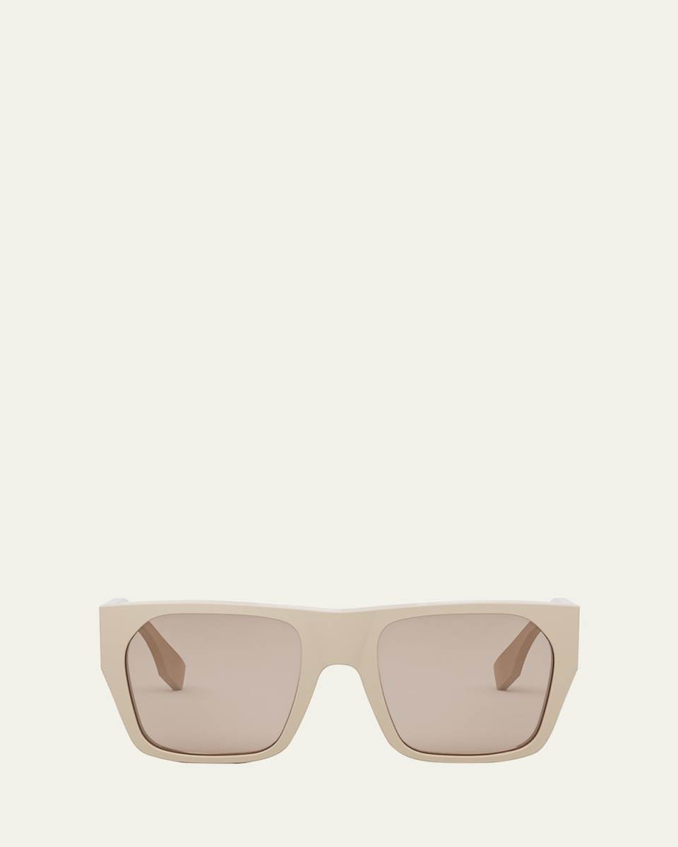 Baguette Acetate Round Sunglasses